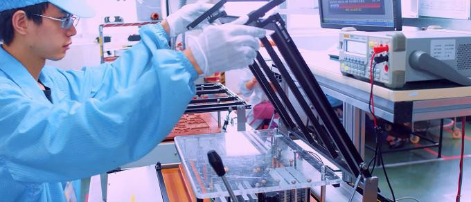 Xian New Energy Battery Lab γραμμή παραγωγής εργοστασίων 8